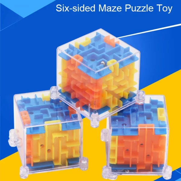 1Pcs 3D Maze Magic Cube Toys Children Gift - Image 2