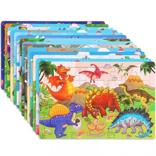 30 Pieces Wooden Jigsaw Puzzle - Image 2