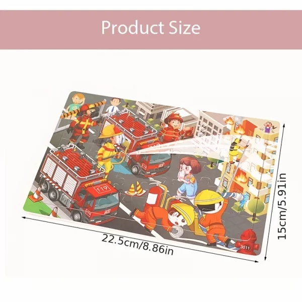 30 Pieces Wooden Jigsaw Puzzle - Image 6