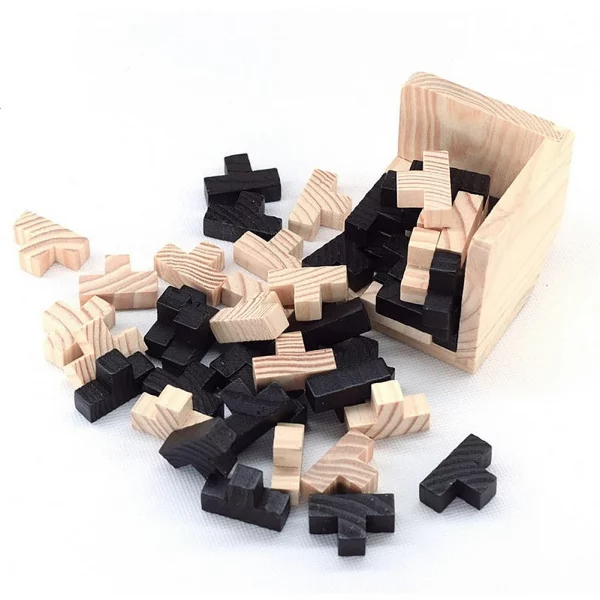 3D Cube Puzzle Luban Interlocking - Image 2