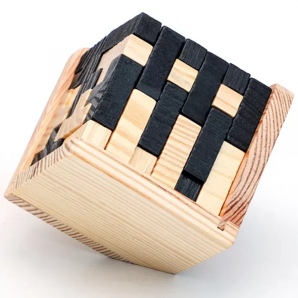 3D Cube Puzzle Luban Interlocking - Image 3