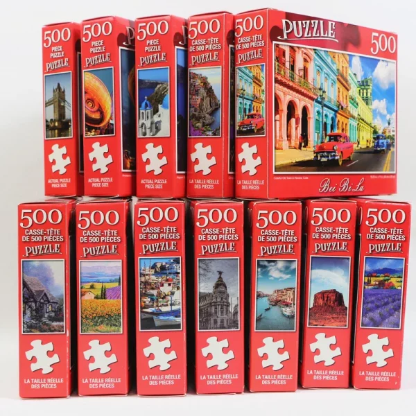 500 Pieces Jigsaw Puzzle Various