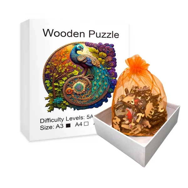 Adult Animal Wooden Puzzle - Image 4