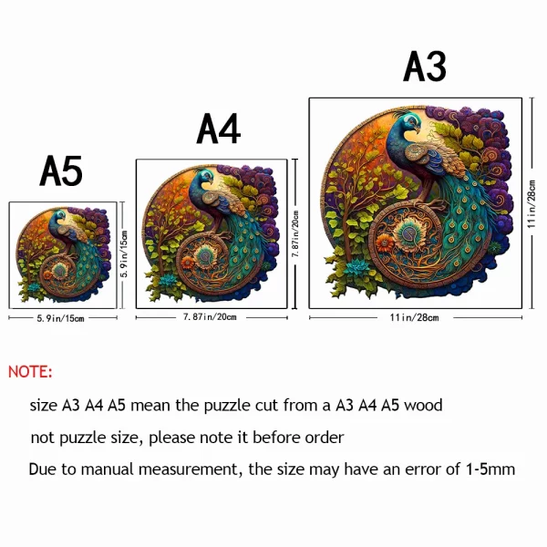 Adult Animal Wooden Puzzle - Image 6