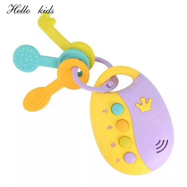 Baby Toy Musical Car Key Vocal Smart Remote - Image 6