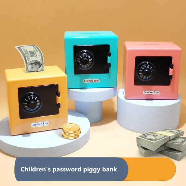 Cartoon ATM Mini Safe Piggy Deposit Bank - Image 2