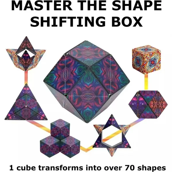 Geometric Variable Magnetic Cube Anti-Stress - Image 4