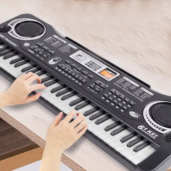 Kids Electronic Piano Keyboard 61 Keys - Image 2