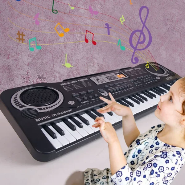 Kids Electronic Piano Keyboard 61 Keys - Image 3