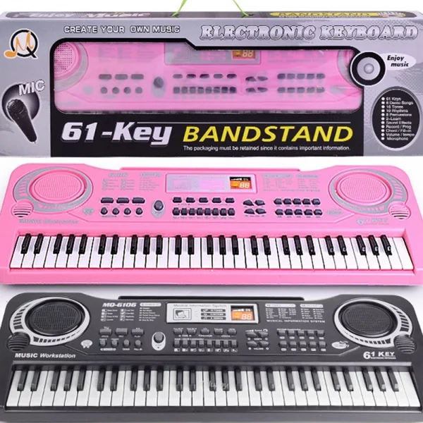 Kids Electronic Piano Keyboard 61 Keys - Image 5