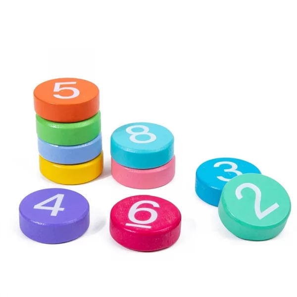 Kids Montessori Math Toys Arithmetic Card Matching Game - Image 4