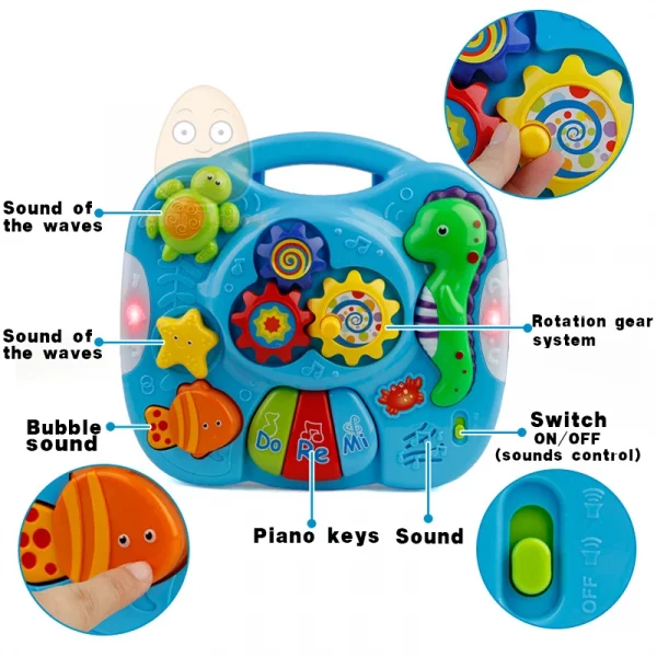 Music Table Baby Toys Learning Machine - Image 3