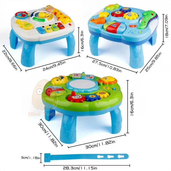 Music Table Baby Toys Learning Machine - Image 6